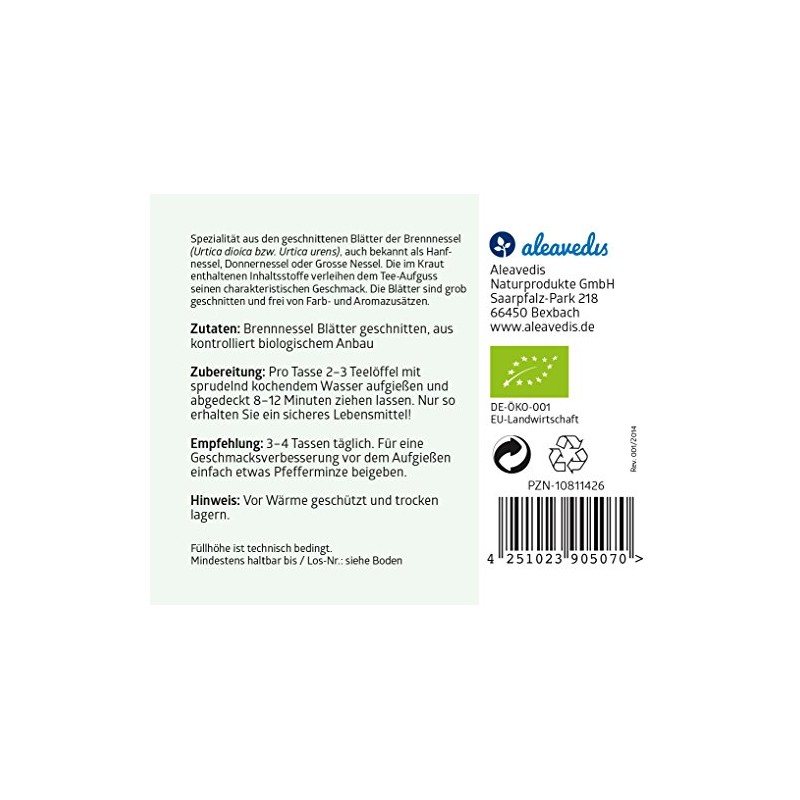 Nettle Leaves Tea Organic