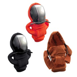 Comimark 3 pcs Car Gear Lever Cover, Rotating Hoodie Cover, Fun car Gear Shifter Cover