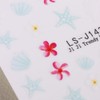 Summer Nail Art Stickers Decals 3D Self-Adhesive Summer Ocean Style