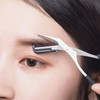 Professional Precision Trimmer Eyebrow Scissors Remover Beauty Tool with Comb