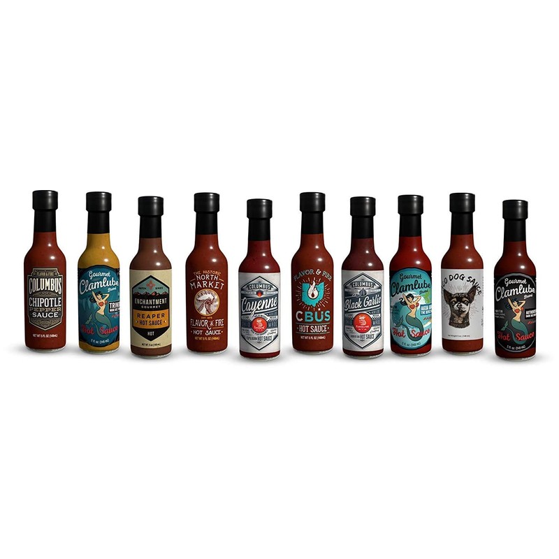Flavor and Fire Foods, Columbus Hot Sauce, Pepper Infused, North