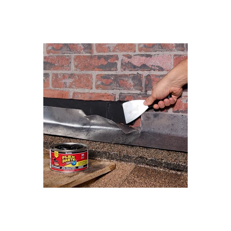 FLEX PASTE Pasta de Caucho Flexible, Funciona Bajo Agua; Repara