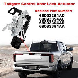 Tailgate Control Door Lock Actuator for Ram 1500 2013-2020 for Ram 2500 3500 2013-2018 No.68093354AD Rear Tailgate Door Control Unit for Ram 1500 Classic 2019-2022