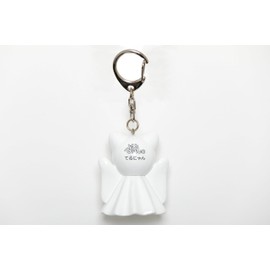 Terunyan 3D 3D Keychain, Teru Teru Bozu, Cat, white