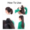 18 Inch Hairpieces Ponytail Hair Clip On Extensions Long Curly
