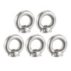 sourcing map Pack of 5 Ring Nuts M3 Internal Thread