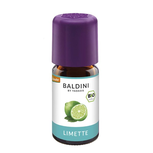 Baldini - Lime Oil BIO, 100% pure organic BIO lime oil fine, organic aroma, 5 ml