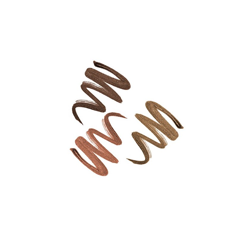 New CID Cosmetics i-Gel Browns Eyeliner Trio with Brush