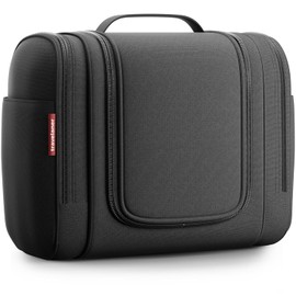 Travelaner® Toiletry Bag Design 2026, 3-in-1 Hanging Toiletry Bag for Men and Women, Cosmetic Bag for Travel, Large Wash Bag, Wash Bag, black, Classic