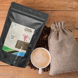 Thank the Goat Made to Order Gourmet Ground Coffee, Freshly Roasted, Medium Roast From Kilimanjaro, Tanzania, 12 oz.