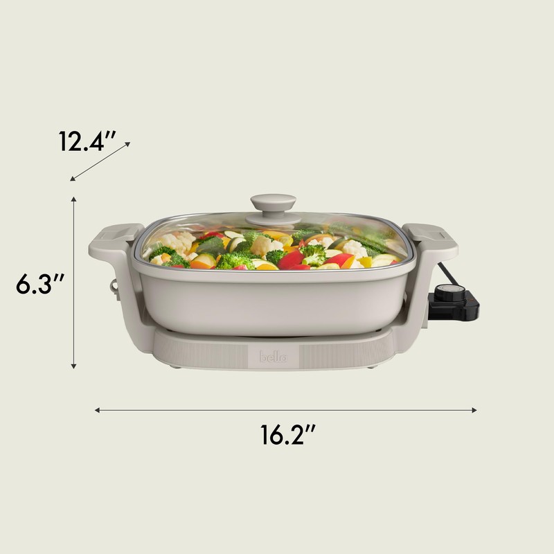 bella Make and Take Electric Skillet