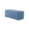 EBETA E Stool Cover Jacquard Cover Ottoman Footstool Cover (Denim