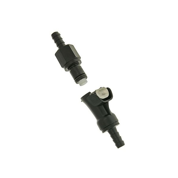 2EXTREME 6mm Benzinschlauchkupplung, schwarz