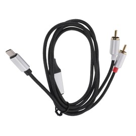 Totority Rca Cable for Audio Transferring Cable Audio Equipment Adapter Stereo Conversion Easy Connection