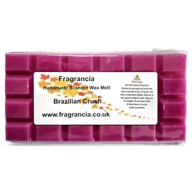 Fragrancia A Single Handmade Highly Scented 85g Wax Melt Bar (BRAZILIAN CRUSH)