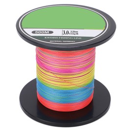 PE Braided Fishing Line Abrasion Resistance 4 Strand Braid Lure Fishing Line 500m for Freshwater Saltwater3.0