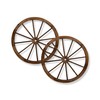 Shine Company 4952BT, 2 Pack, 32" Decorative Wagon Wheel Trellis,