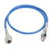 1m/3.3ft Blue G1/2-14 CO2 Hose Soda Water Adapter Hose Kit