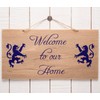 CraftStar Lion Rampant Stencil- Reuseable Mini or Small Royal Standard