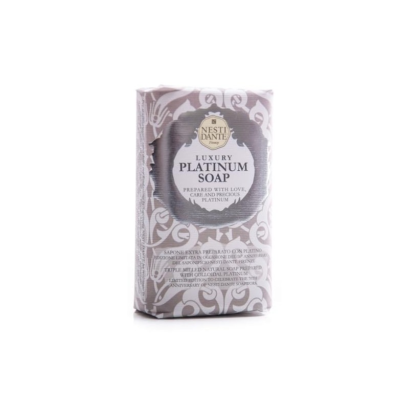 Nesti Dante 7070 Anniversary Luxury Platinum Soap With Precious Platinum