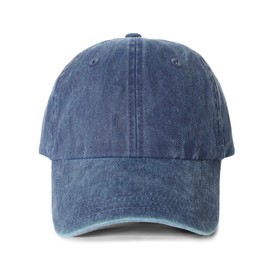 Eoslya Baseball Cap Mens - Peak Embroidery Classic Washed Vintage Relxed Dad Cap Adjustable Summer Sun Hat Sports Strapback Cap for Men Outdoor UK Navy Blue