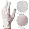 Honma Women's Golf Glove Left Hand, Premium Synthetic Leather, S,