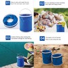 Ashintar Collapsible Bucket,Portable Outdoor Hiking Water Picnic Buckets for Camping,
