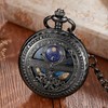 Vintage Mechanical Pocket Watch for Everyday Style – Hollow Star