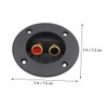 Mipcase 2pcs Speaker Box Terminal Connector Gold Plated Way Speaker