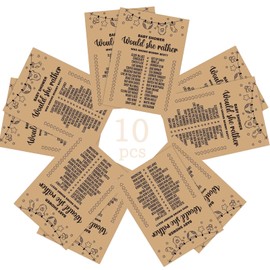 PHIOMUUE Baby Shower Game Cards, 10 x Who Knows Mummy Best Prediction Cards, Mummy to Be Gifts, Baby Shower Games & Decorations for Neutral Unisex Party