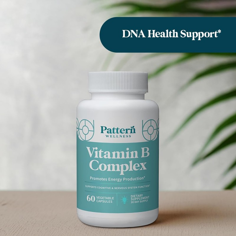 Pattern Wellness Vitamin B Complex – Complete B Vitamins with