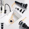 Stainless Steel Bathroom Sink Drain Rustproof Anti Clog Pop Up