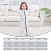 Baby Sleeping Bag 2 Pack Cotton Long Sleeves Wearable Blanket