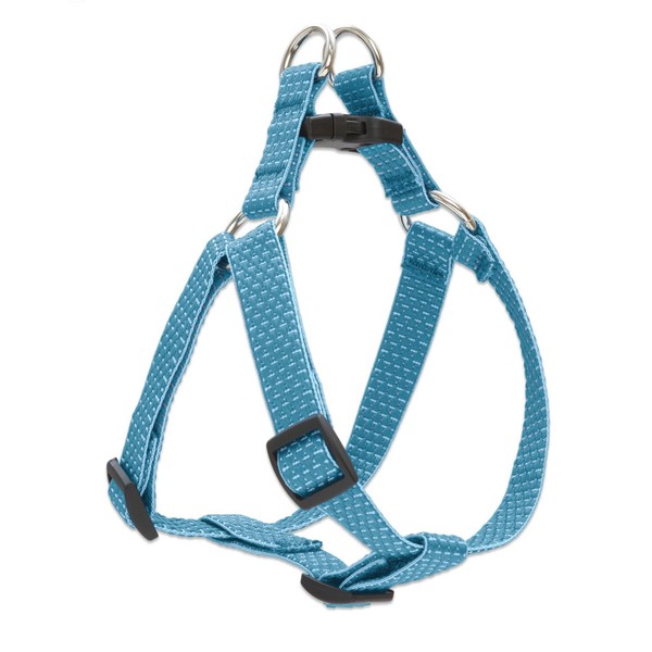 LupinePet Eco 3/4" Tropical Sea 20-30" Step In Harness for Medium Dogs