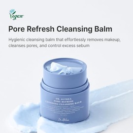 Dr.Althea Pore Refresh Grinding Cleansing Balm | Pore Cleanser with Green Tea Extract | Hygenic One-Step Makeup Cleansing Cream | For All Skin Types | Korean Vegan Skin Care | 1.69 Fl Oz