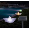 HI 70357 LED Solar Garden Stake Paper Boat Set of