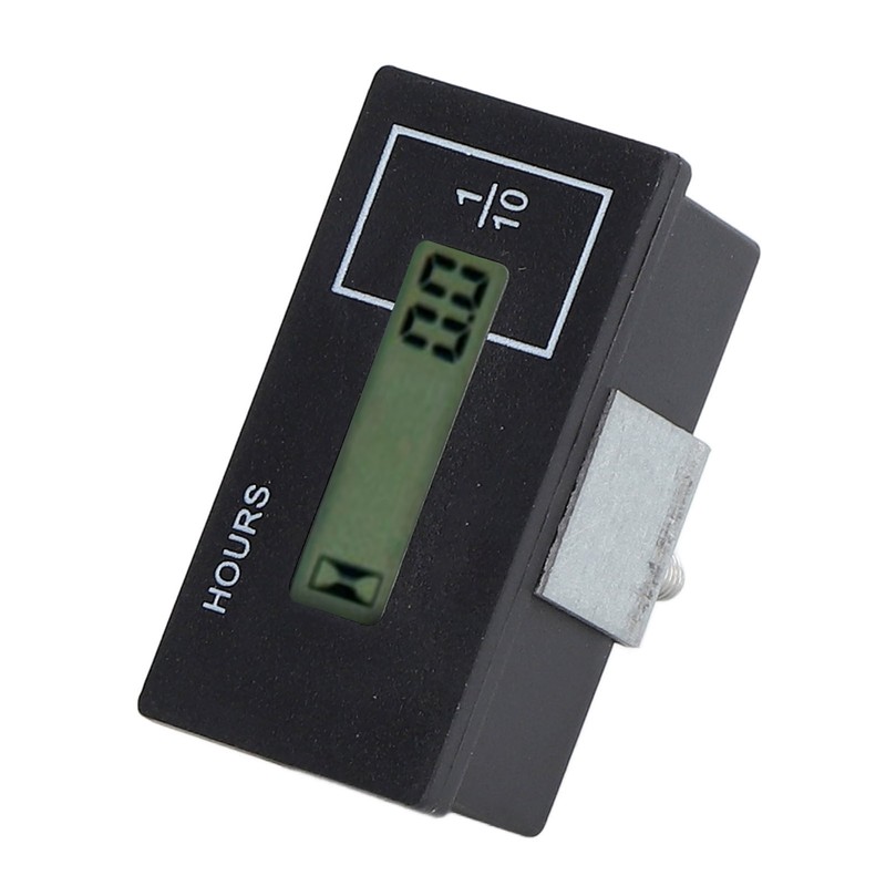 Excavator Timer Hour Meter Remote Control LCD Digital Display 12V‑36V