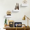Small Wall Shelf,Small Floating Shelves for Wall,Mini Plants Shelf Wood