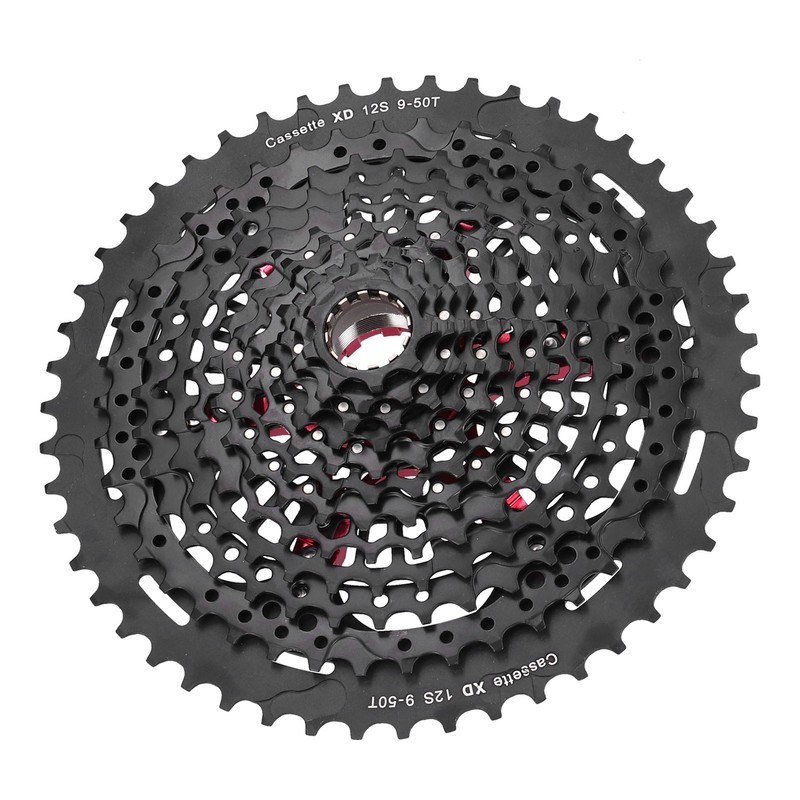 Bike Aluminium Alloy Flywheel 12 Speed 9‑50T Cassette Flywheel XD