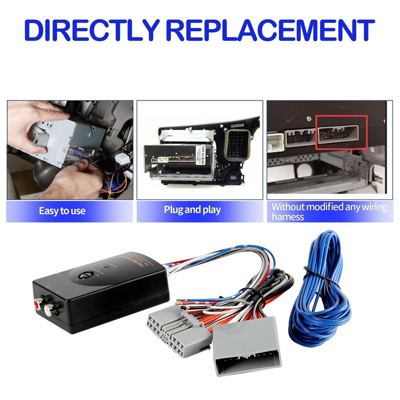NuIth Add an Amplifier Subwoofer Interface Compatible with Honda Civic