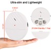 EverNary Window Vibration Alarm, 3Pack 125dB Loud Ultra-Slim Anti-Theft Alarm