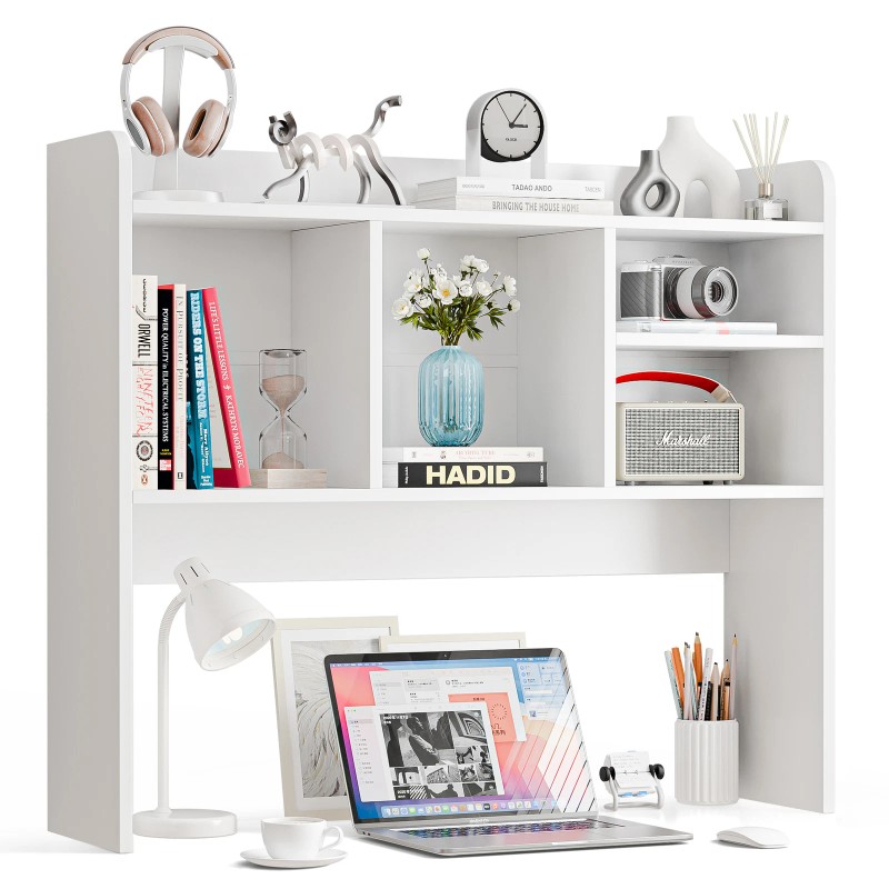 SEGAWE Desk Shelf for Top of Desk Hutch Top Only