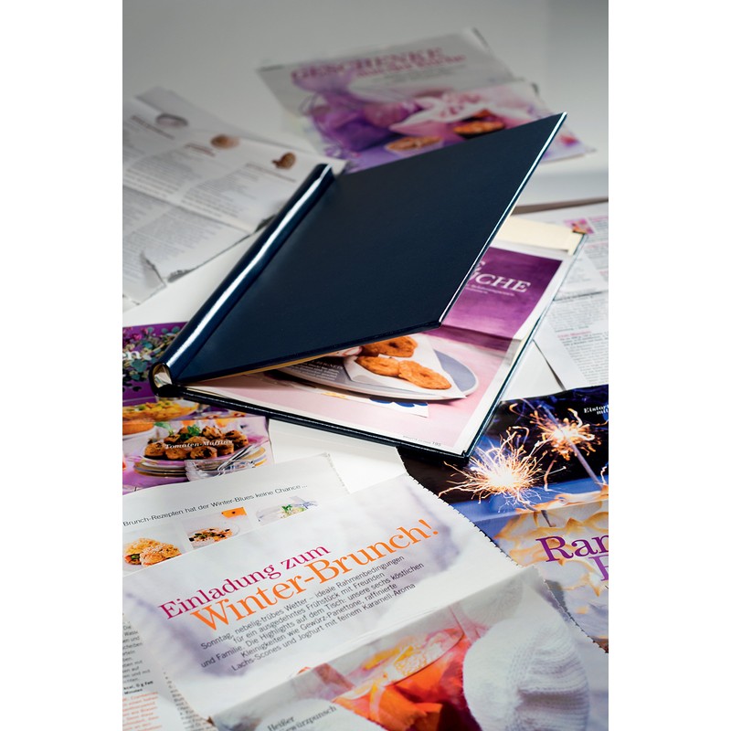 LEUCHTTURM1917 337226 Sprinback binder PEKA, for 150 Sheets, Navy