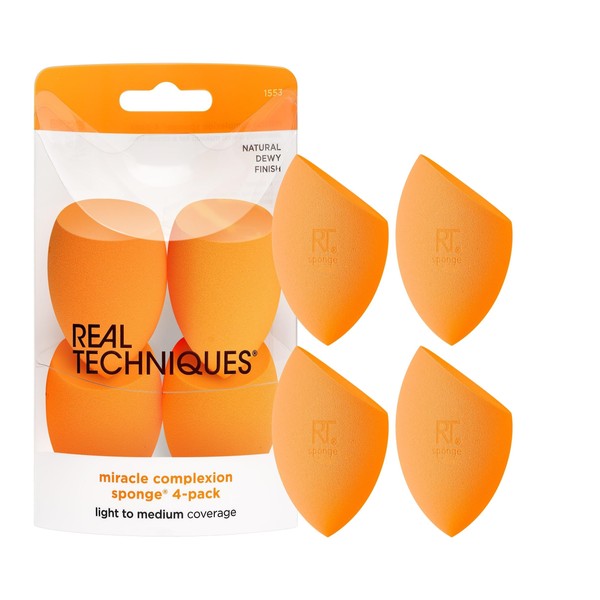 Real Techniques Real Techniques Miracle Complexion Sponge, Makeup Blender for
