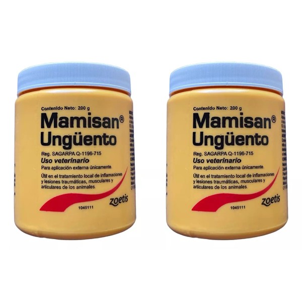Zoetis Mamisan Ungüento 200 Gr Zoetis *2 Piezas*