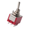 5Pcs ONON 2 Position Toggle Switch 3PDT 9 Pin 6mm
