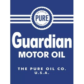 Pure Oil Company Guardian Motor Oil by The Pure Oil Company NEW Metal Sign: 12x16" Ships Free