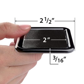 Furniture Sliders for Hardwood Floors X-Protector 12 PCS - 2” Furniture Floor Protectors – Premium Furniture Casters – Carpeted Pads – Moving Furniture Pads Sliders!