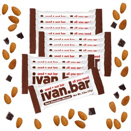 Protein Packed Energy Snack Bar | Provides Healthy Energy | Vegan, All Natural Ingredients | Soy, Dairy & Gluten Free (2.5 Ounce (Pack of 12 Bars), Chocolate)