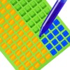 SENHAI 2 Packs Square Silicone Mold, 126 Cavity Flexible and